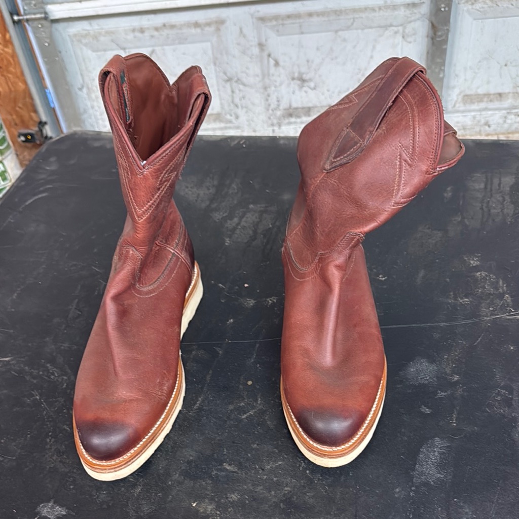 Tecovas Rich Brown Leather Boots